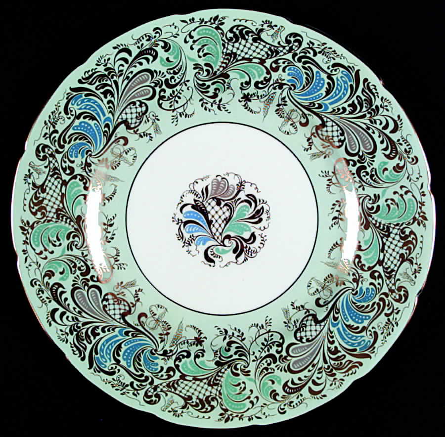 Chatsworth Mint Green Dinner Plate by Coalport-1
