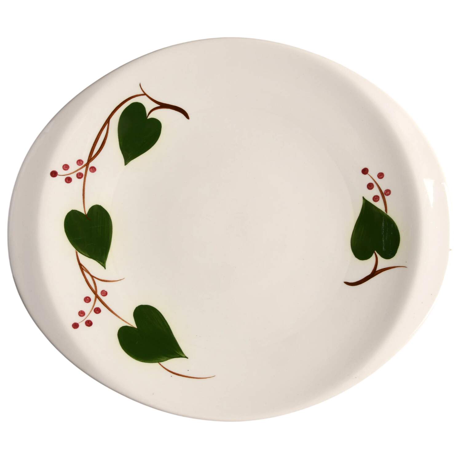 Stanhome Ivy 14" Oval Serving Platter by Canonsburg-1
