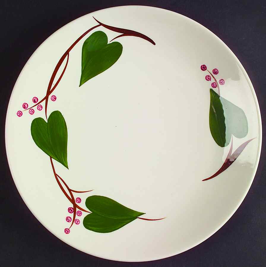Stanhome Ivy Luncheon Plate by Canonsburg-1