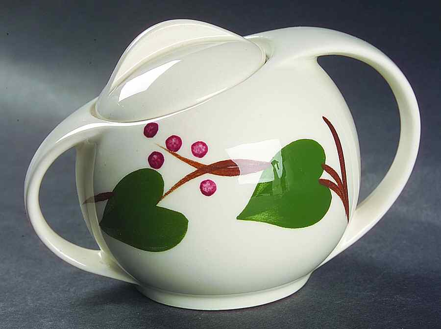 Stanhome Ivy Sugar Bowl & Lid by Canonsburg-1