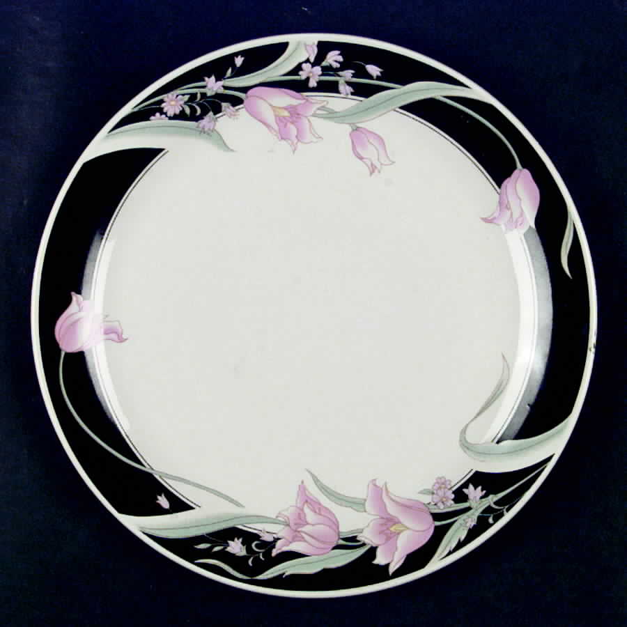 Serena (Cream Background) Dinner Plate by China Pearl-1