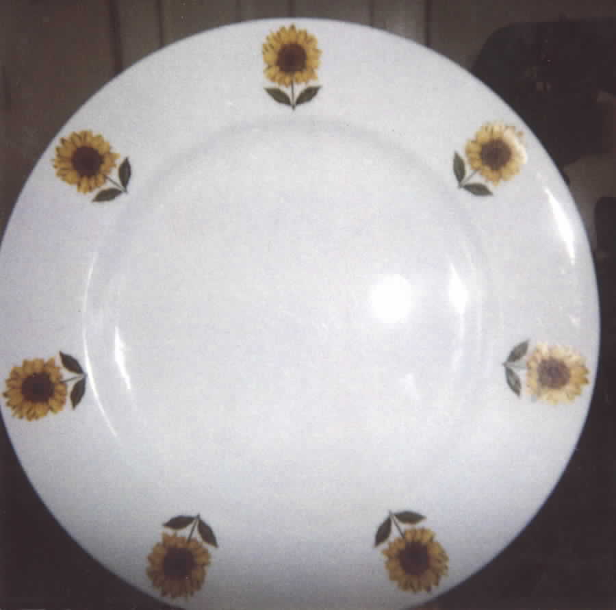 Sunflower Dinner Plate by BIA Cordon Bleu-1