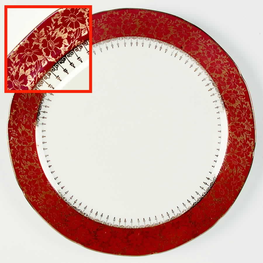 CRO199 Dinner Plate by Crooksville-1