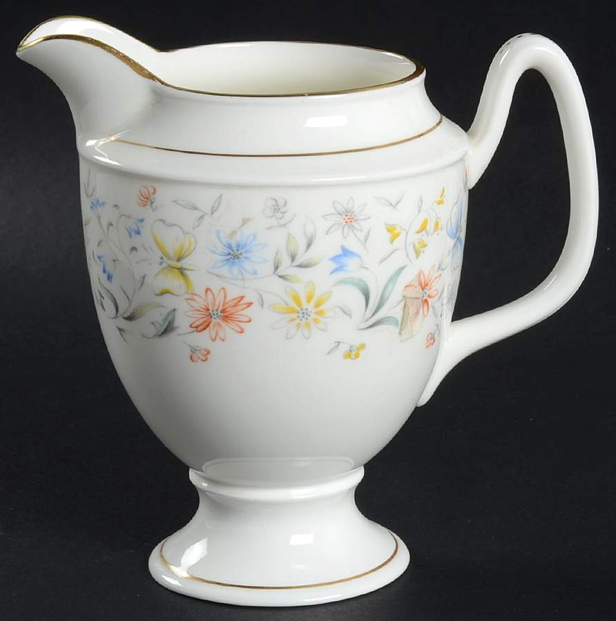 English Garden (Smooth) Creamer by Coalport-1