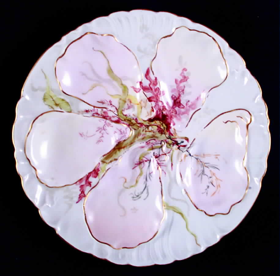 CHF731 Oyster Plate by Charles Field Haviland-1