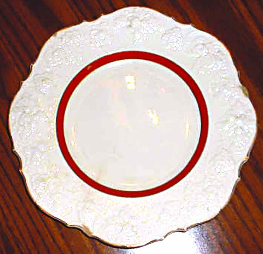 4492 Dinner Plate by Crown Ducal-1