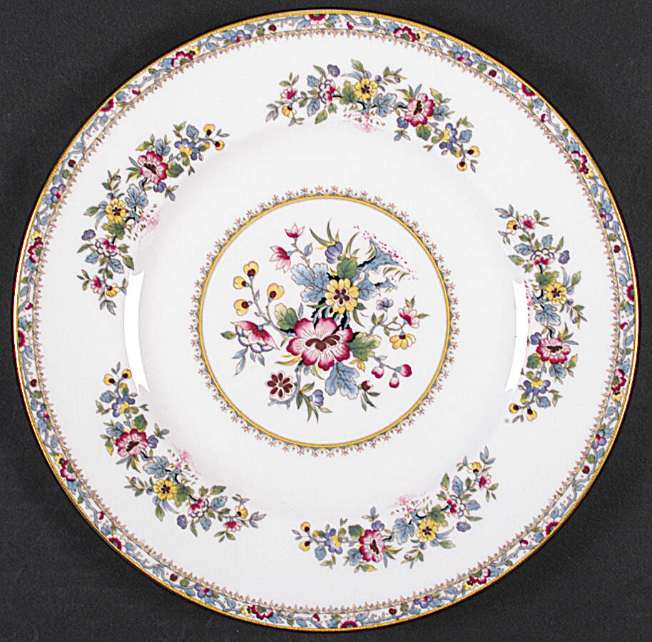 Ming Rose (Smooth) Dinner Plate by Coalport-1