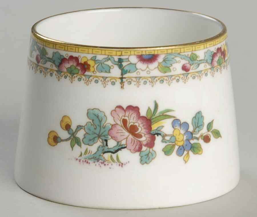 Ming Rose (Smooth) Mini Open Sugar Bowl by Coalport-1