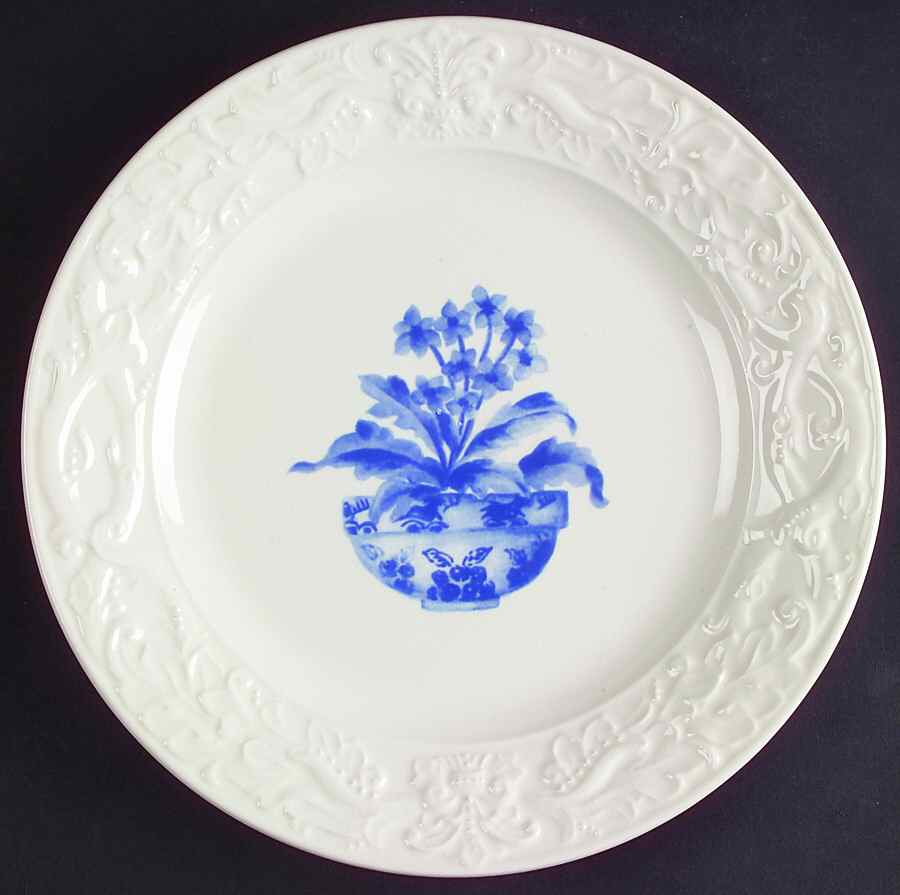 Country Chateau (Blue Flowers) Salad Plate by Charter Club-1
