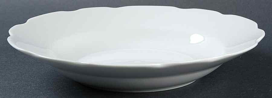 Classic White (Scalloped) Large Rim Soup Bowl by BIA Cordon Bleu-1