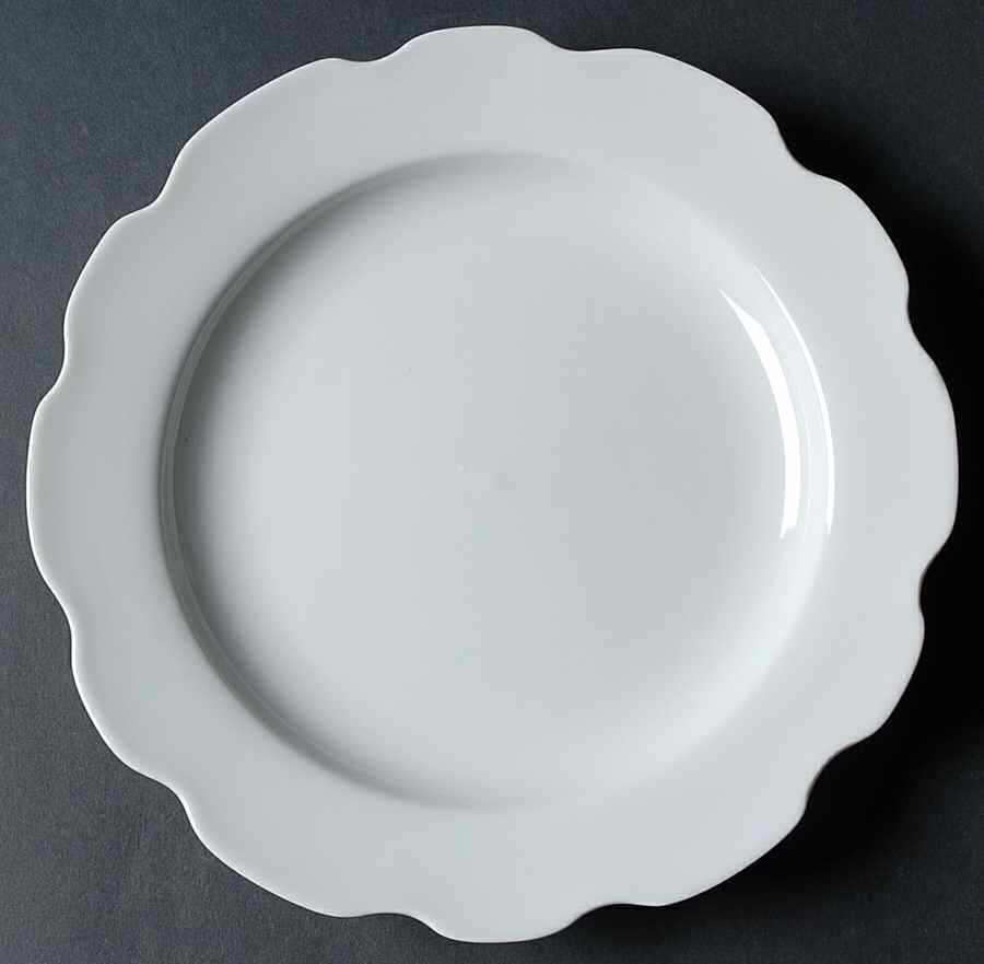 Classic White (Scalloped) Salad Plate by BIA Cordon Bleu-1