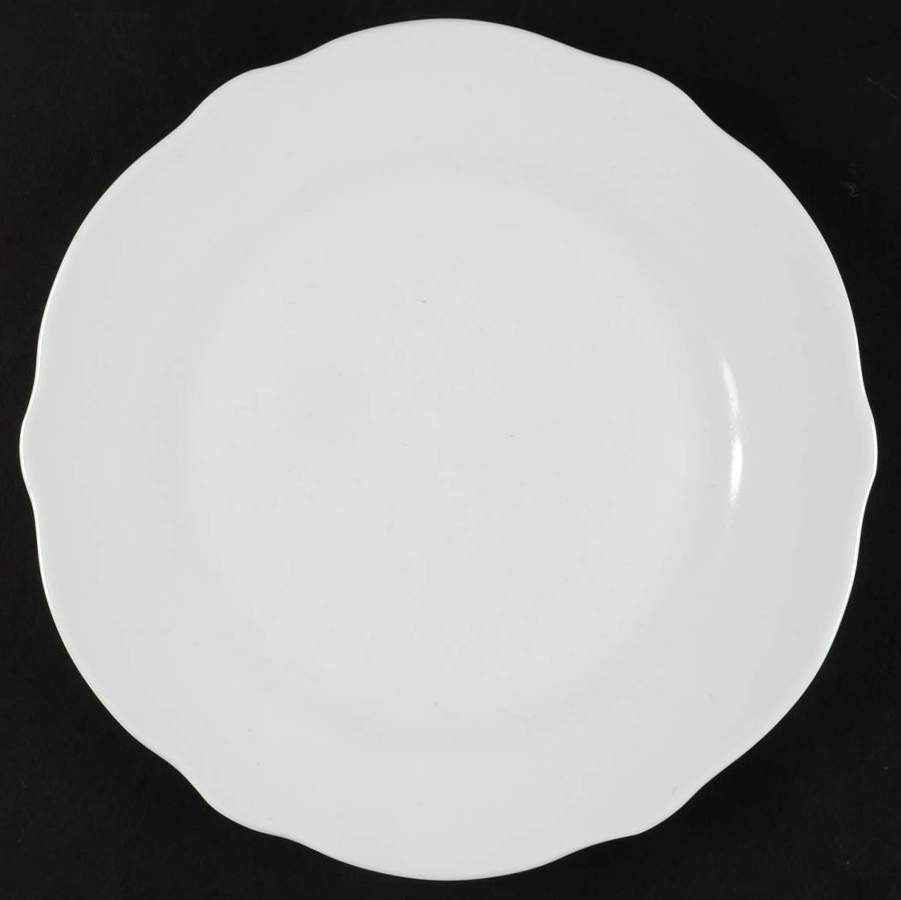 Classic White (Scalloped) Salad Plate by BIA Cordon Bleu-1