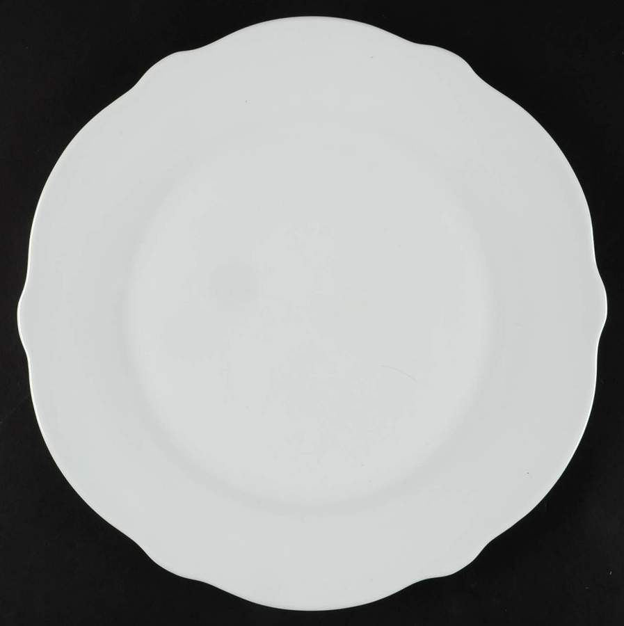 Classic White (Scalloped) Dinner Plate by BIA Cordon Bleu-1