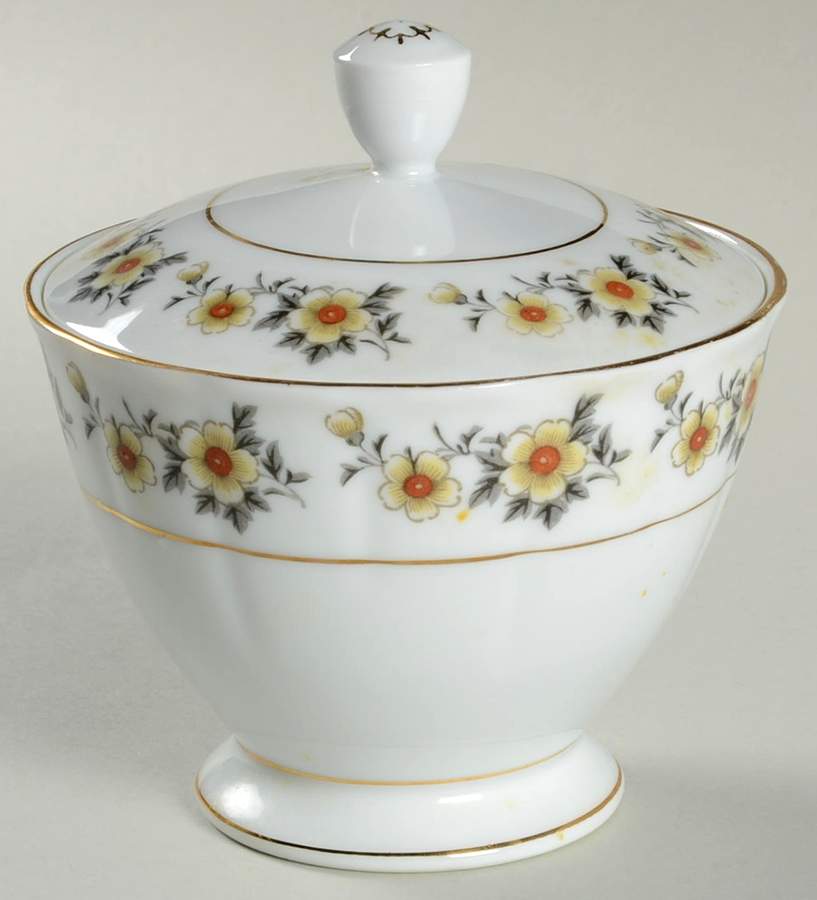 YSH22 Sugar Bowl & Lid by Yong Sheng Porcelain-1