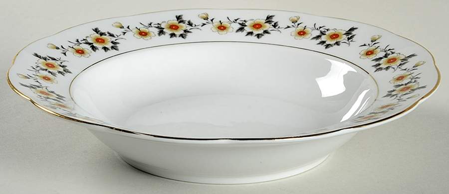 YSH22 Rim Soup Bowl by Yong Sheng Porcelain-1