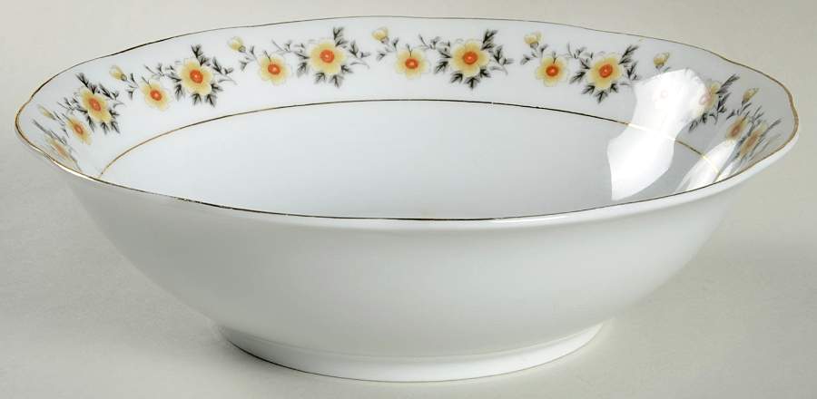 YSH22 9" Round Vegetable Bowl by Yong Sheng Porcelain-1