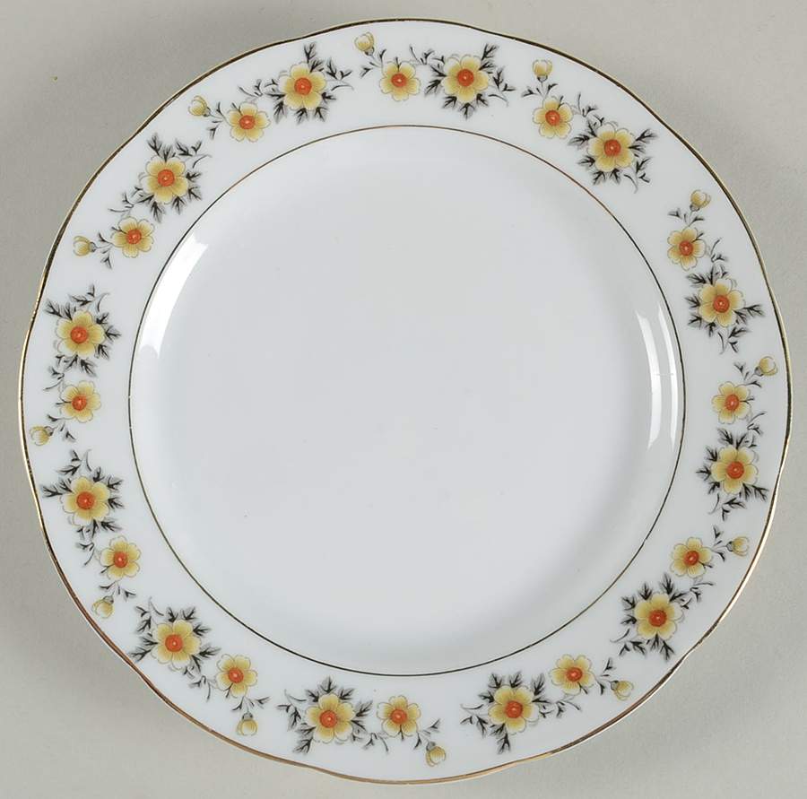 YSH22 Dessert/Pie Plate by Yong Sheng Porcelain-1