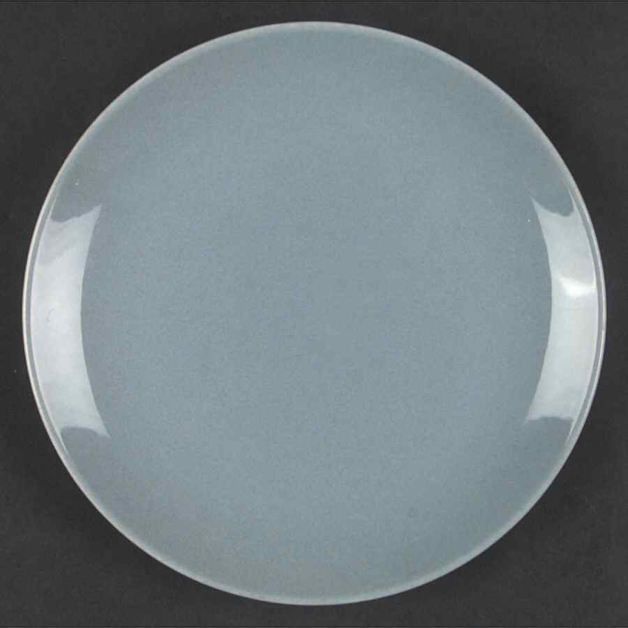 Rancho Blue (Glossy) Salad Plate by Catalina-1