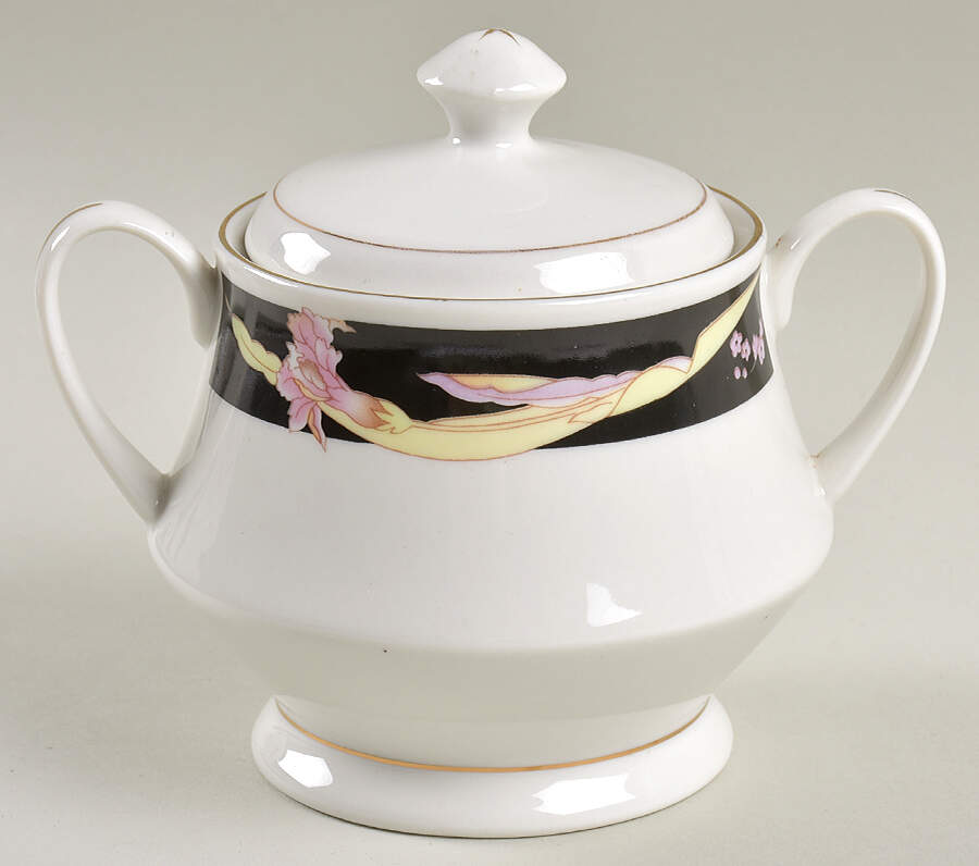 CX131 Sugar Bowl & Lid by China (Made in China)-1