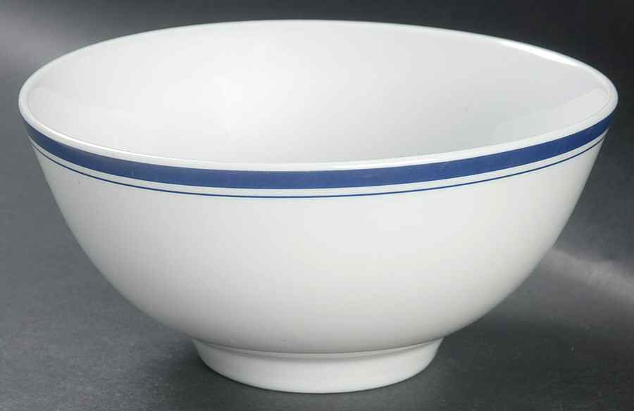 Novi Blue Coupe Cereal Bowl by Cooks Club-1