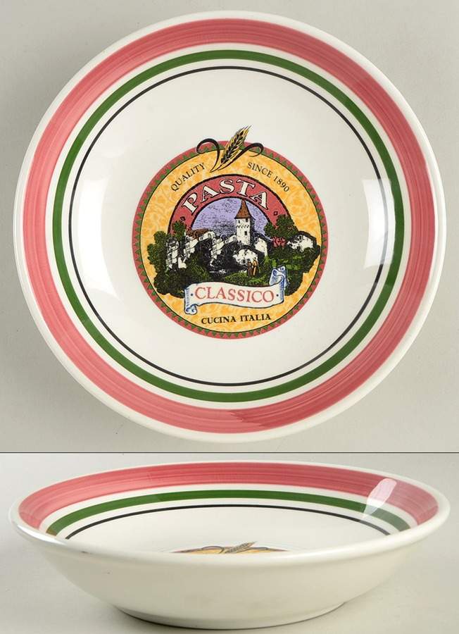 CIC19 8" Individual Pasta Bowl by Certified International-1