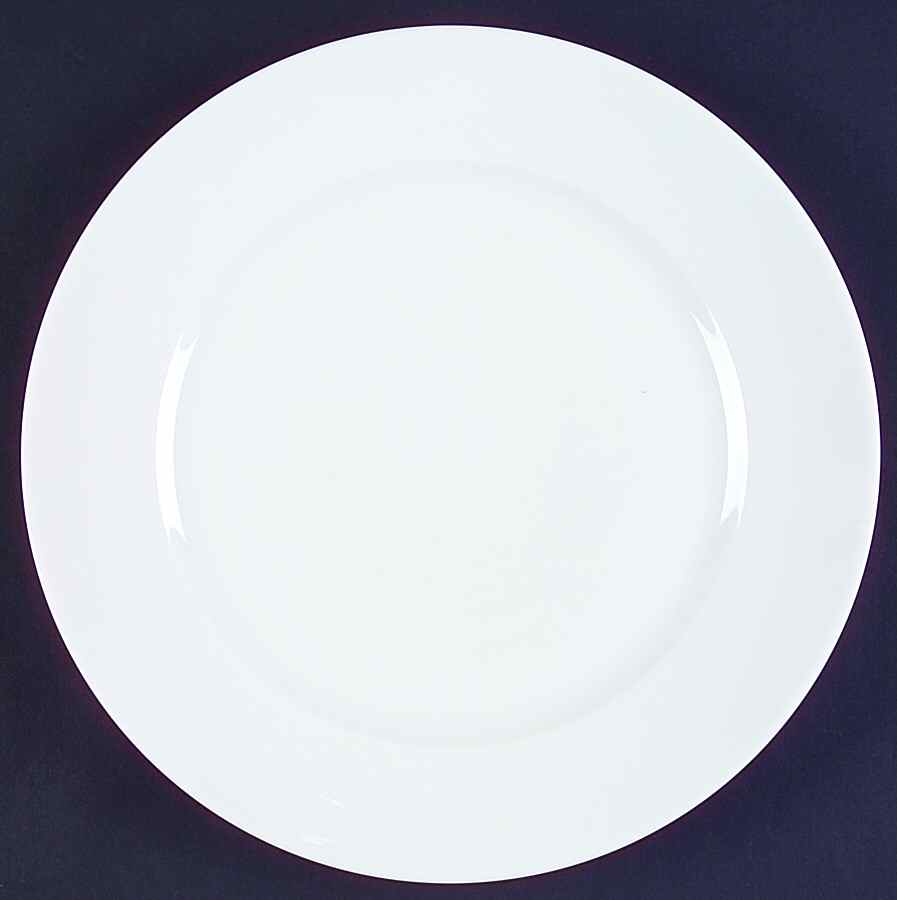Giverny White Large Dinner Plate by Charles Field Haviland-1