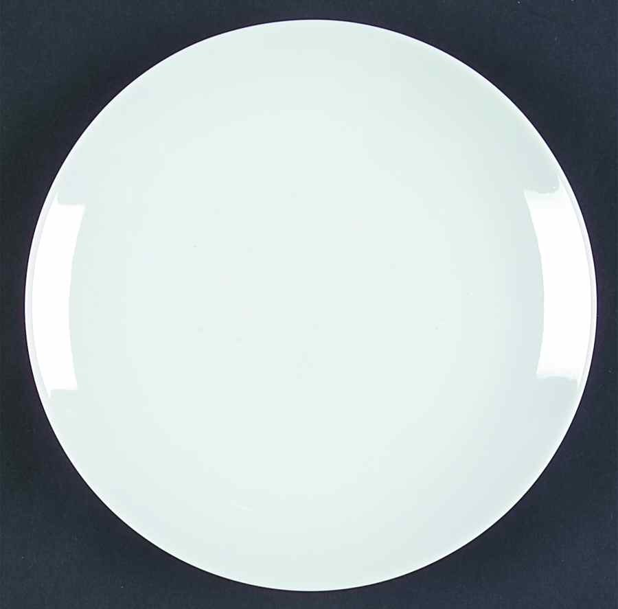 Giverny White Canape Plate by Charles Field Haviland-1