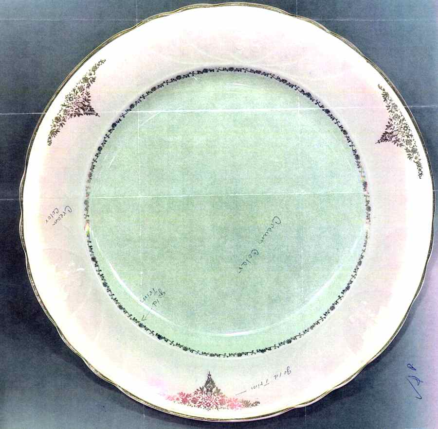CRP102 Dinner Plate by Crown Potteries-1