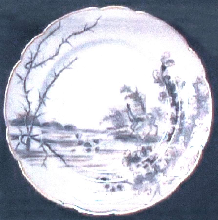 CHF755 Dinner Plate by Charles Field Haviland-1