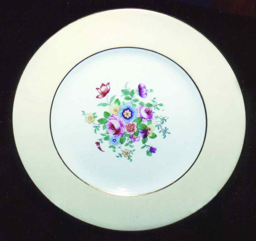 9751 Dinner Plate by Crown Staffordshire-1