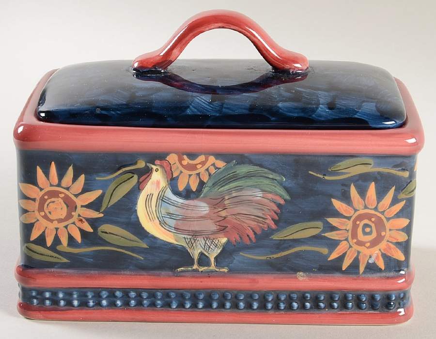 Sunrise Rectangular Box with Lid by Certified International-1