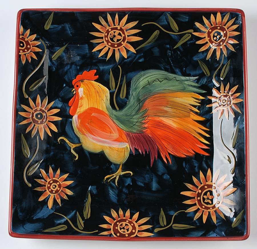 Sunrise 13" Square Serving Platter by Certified International-1