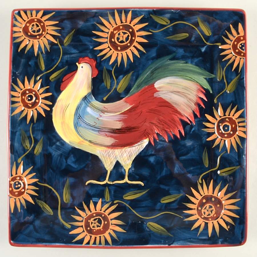 Sunrise 13" Square Serving Platter by Certified International-1