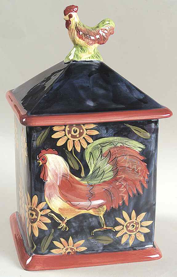 Sunrise Medium Canister & Lid by Certified International-1