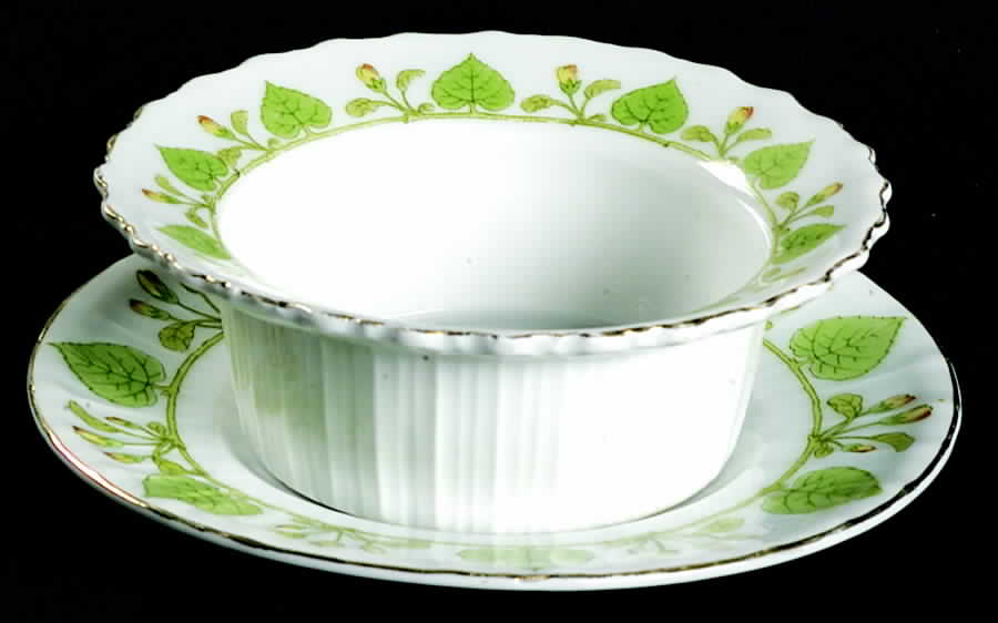 17359 Ramekin & Saucer Set by Carl Tielsch-1