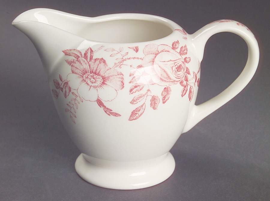 Pink Peony Creamer by Churchill-1