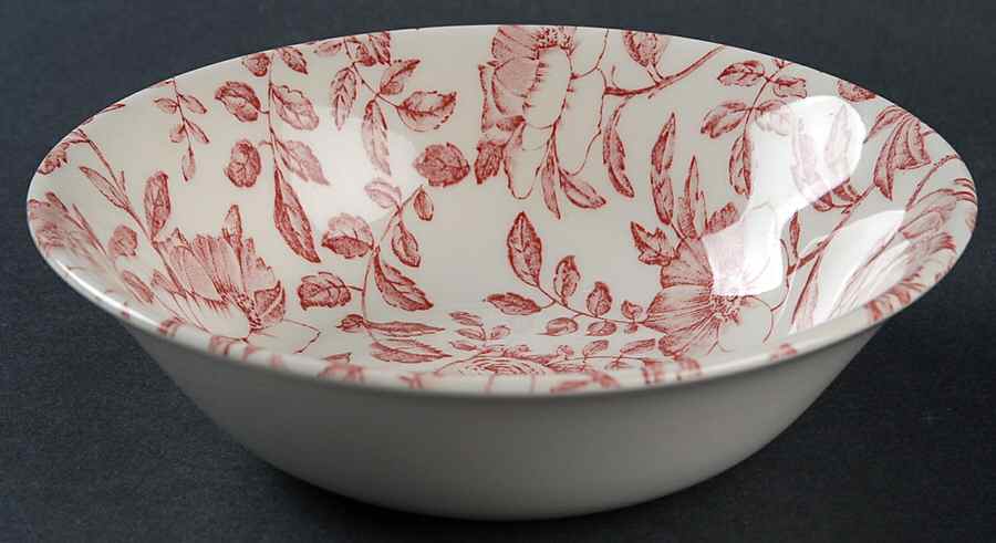 Pink Peony Coupe Cereal Bowl by Churchill-1