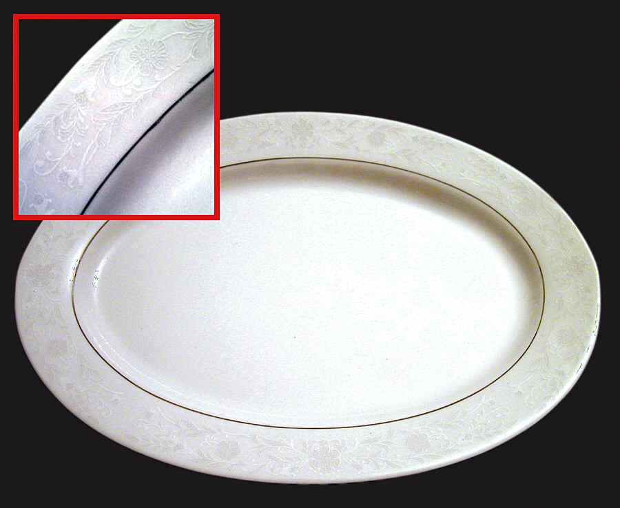 CC11 13" Oval Serving Platter by CCA (China)-1