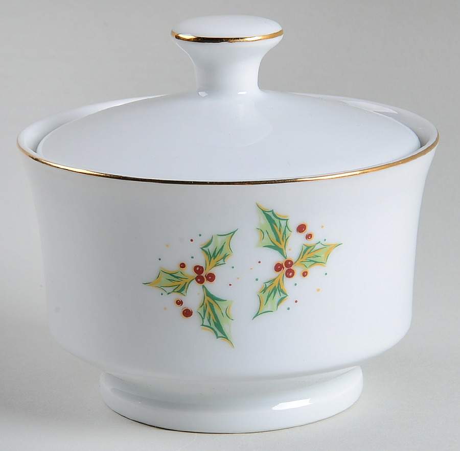 CX147 Sugar Bowl & Lid by China (Made in China)-1