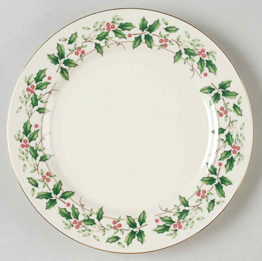 Holiday Traditions Salad Plate by China (Made in China)-1