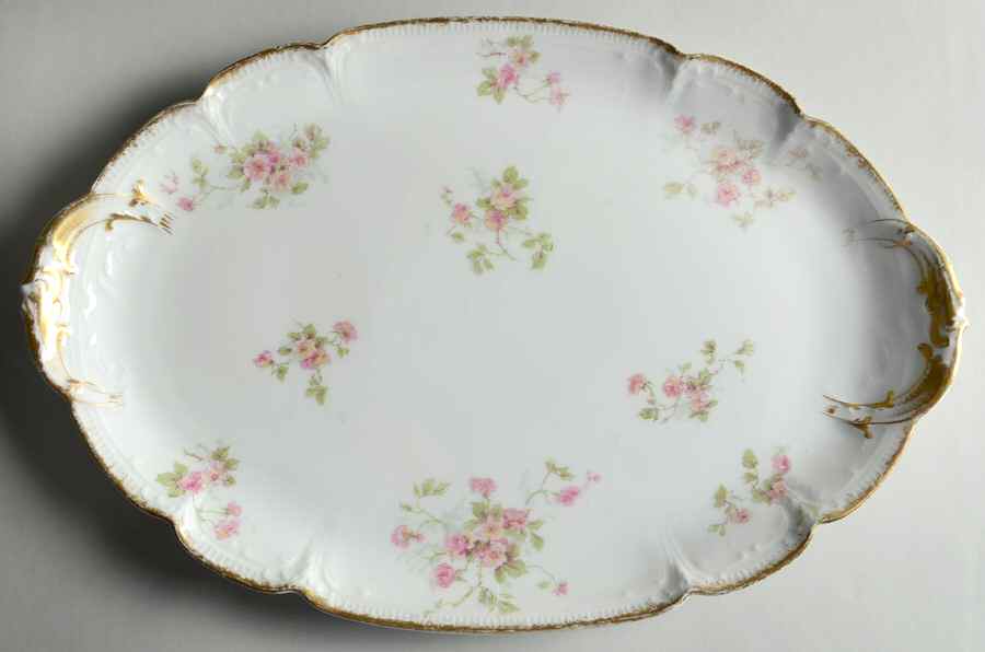 CHF774 14" Oval Serving Platter by Charles Field Haviland-1