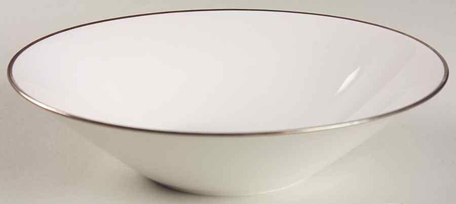 Platinum 9" Round Vegetable Bowl by Calvin Klein-1