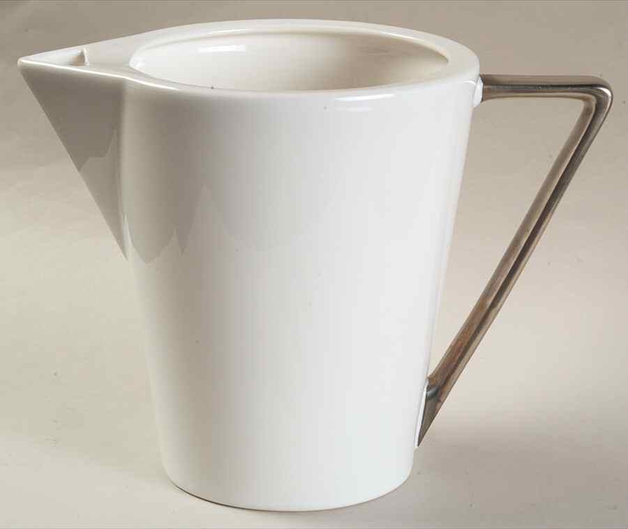Platinum Tea/Coffee Pot No Lid by Calvin Klein-1