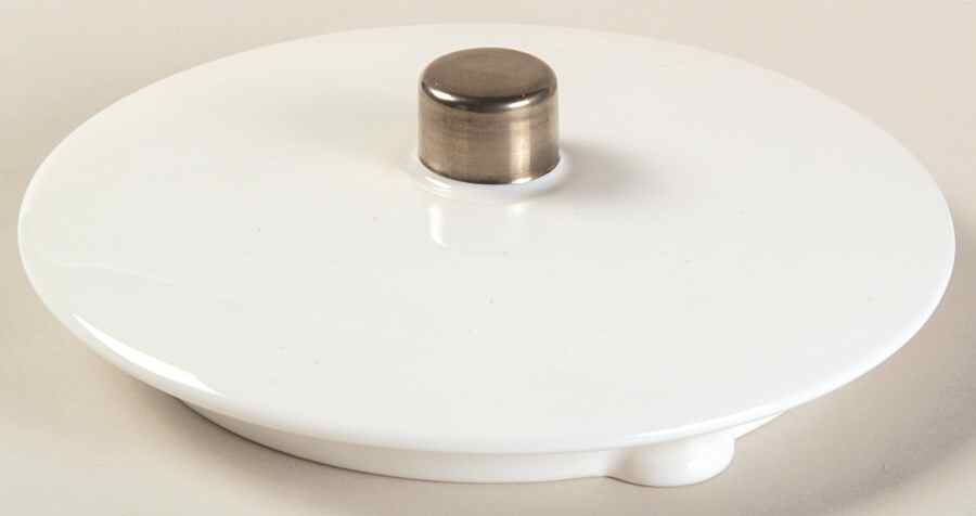 Platinum Lid for Tea/Coffee Pot by Calvin Klein-1