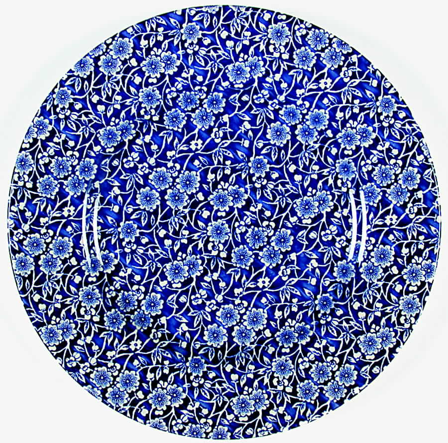 Calico Blue Dinner Plate by Churchill-1