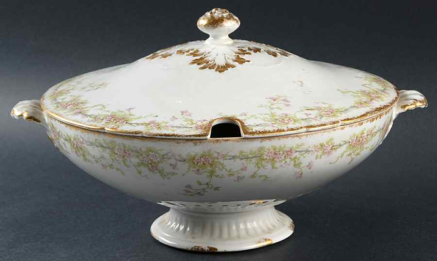 SCH389-3 Tureen &  Lid by Charles Field Haviland-1