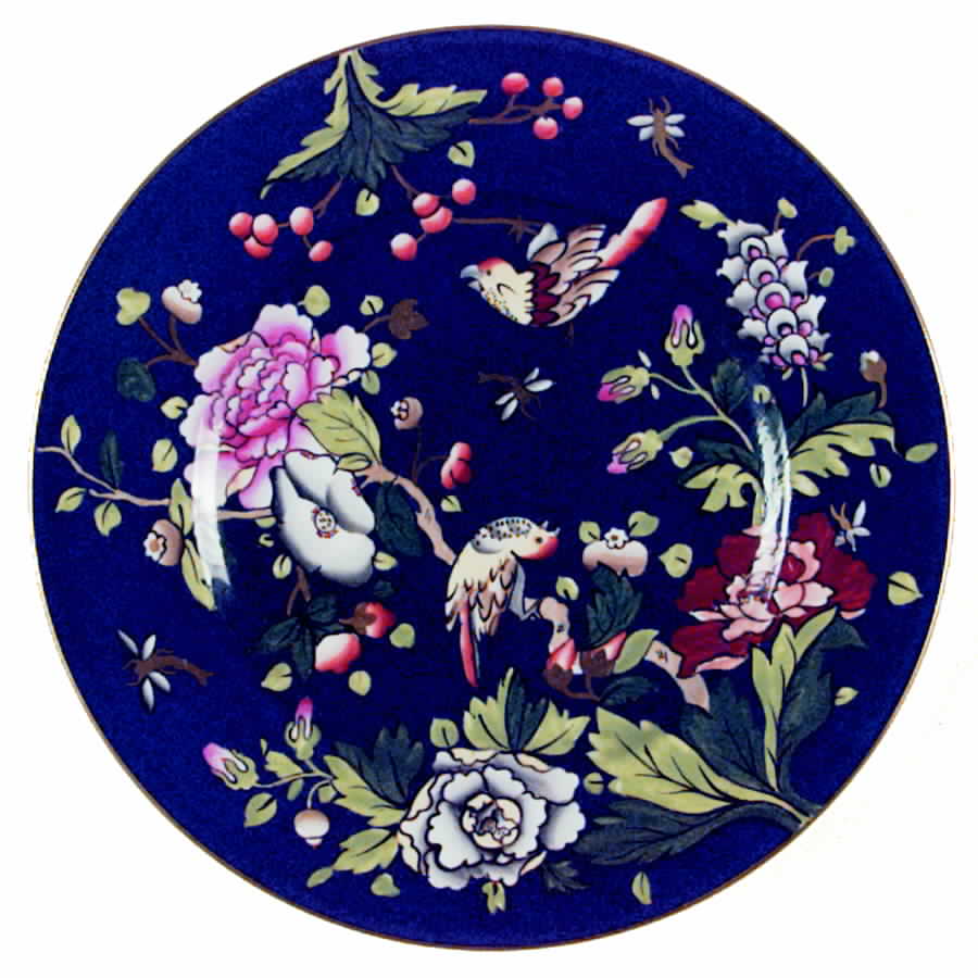 Hong Kong Blue Salad Plate by Coalport-1
