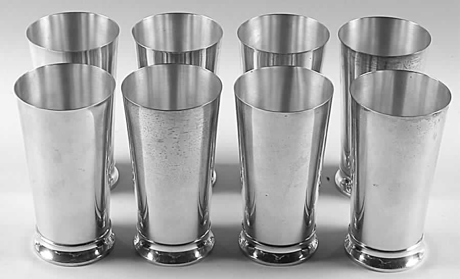 Sterling Hollowware 14 Oz Tumbler - Set of 8 by Chicago Silver -1