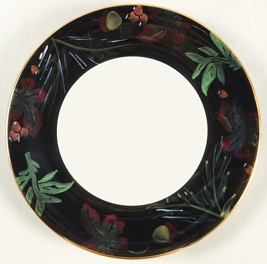 Winter Garland Dinner Plate by VARM Ceramica (Italy)-1