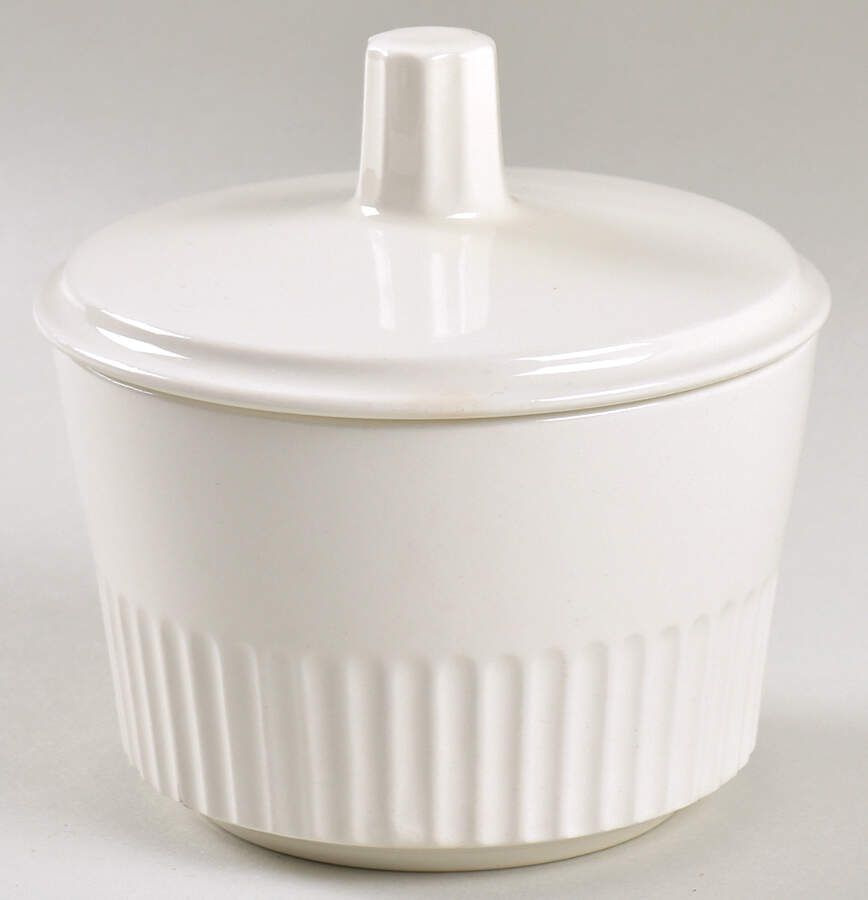 Apollo Sugar Bowl & Lid by Crown Lynn-1